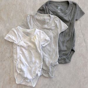 Cloud Island Wrapover Bodysuits